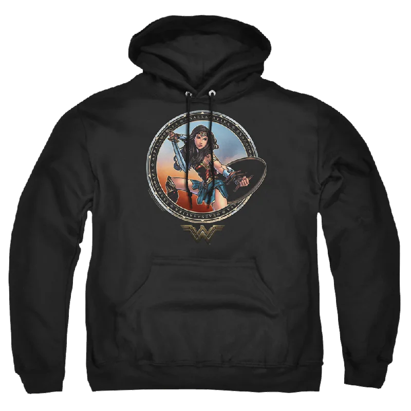 Wonder Woman Battle Pose Pullover Hoodie