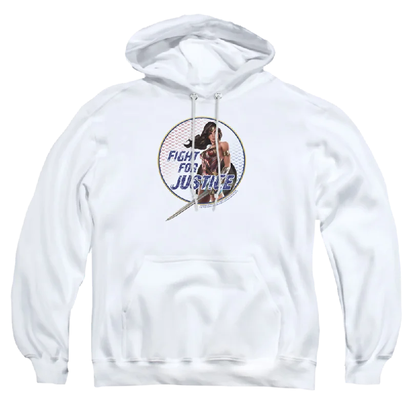 Wonder Woman Fight For Justice Pullover Hoodie