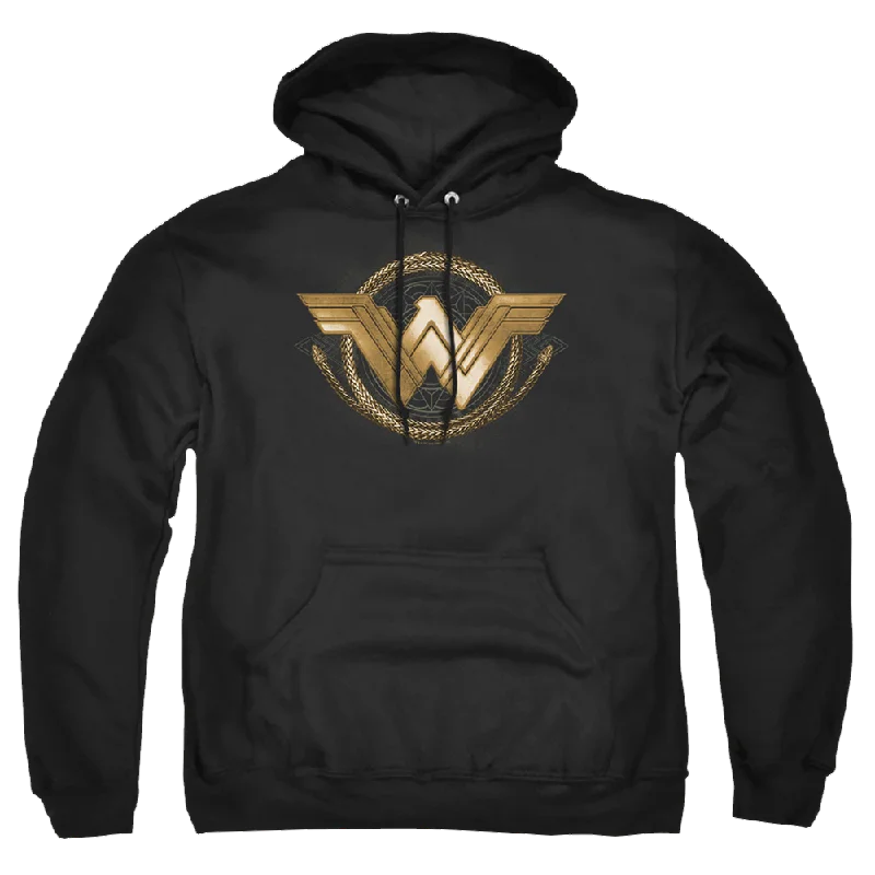 Wonder Woman Lasso Logo Pullover Hoodie