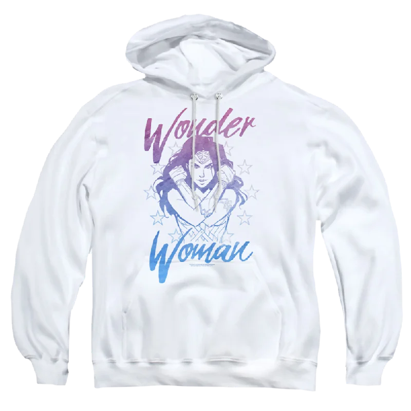 Wonder Woman Retro Stance Pullover Hoodie