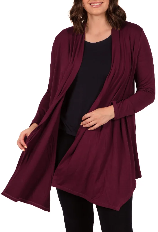 Bamboo Waterfall Cardigan Wool Fabric Cashmere Fabric Tweed Fabric