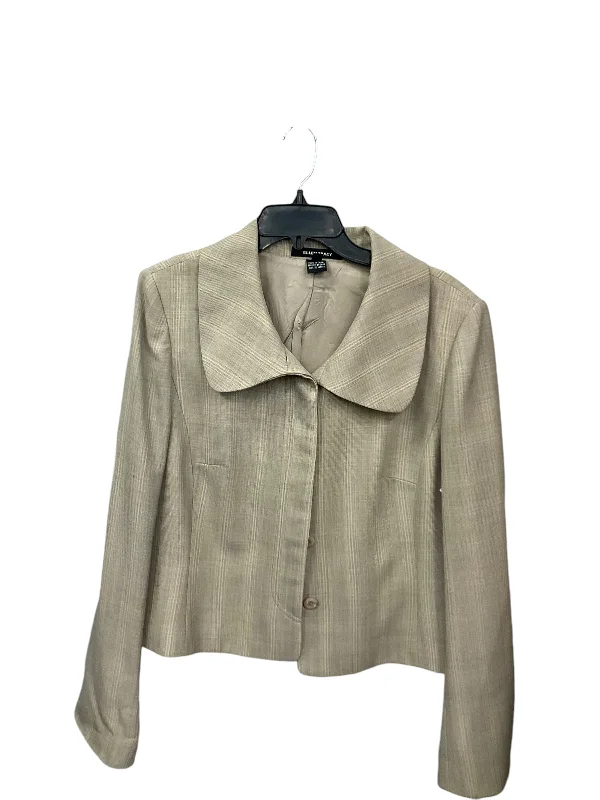 Blazer By Ellen Tracy In Beige, Size: Xl