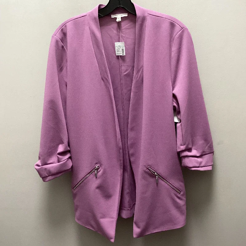 Blazer By Maurices In Purple, Size: Xl Summer Women's Jacket
