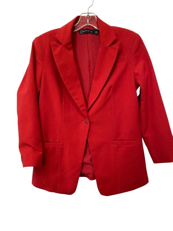 Blazer By New York And Co In Red, Size: Petite   S