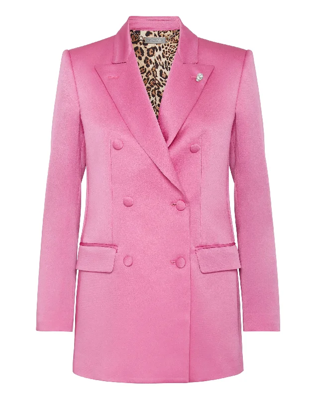 Satin Dandy Blazer Women's Classic Blazer