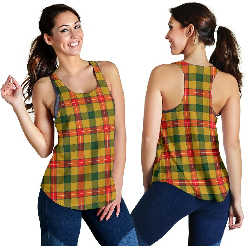 Baxter Tartan Women Racerback Tank Top yoga tank top