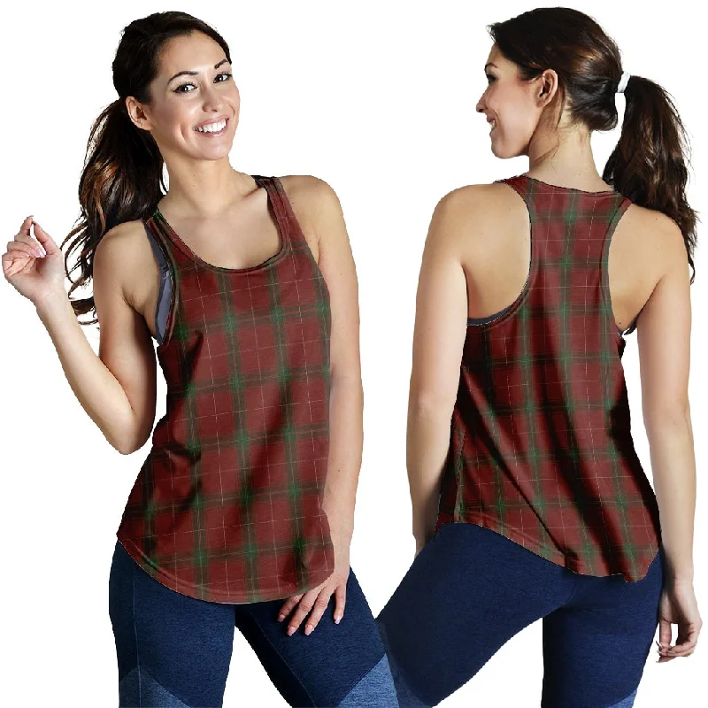 Carruthers Tartan Women Racerback Tank Top baby blue tank