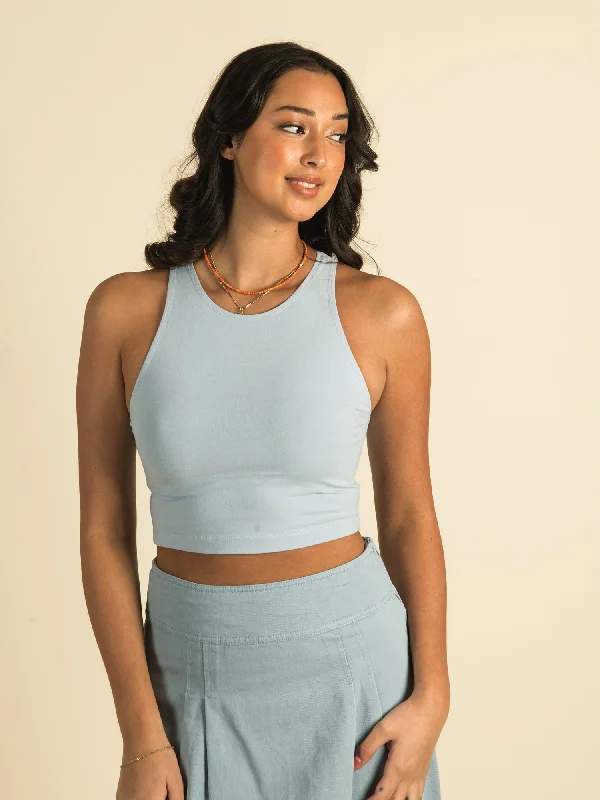 HARLOW RUE MUSCLE TANK TOP  - CLEARANCE solid color tank
