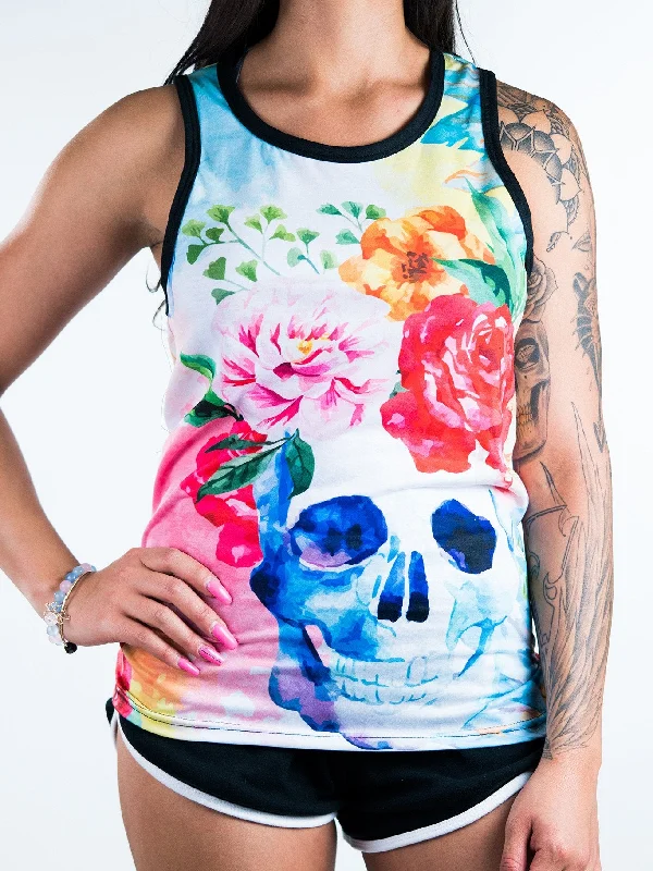 Life and Death Unisex Tank Top navy tank top