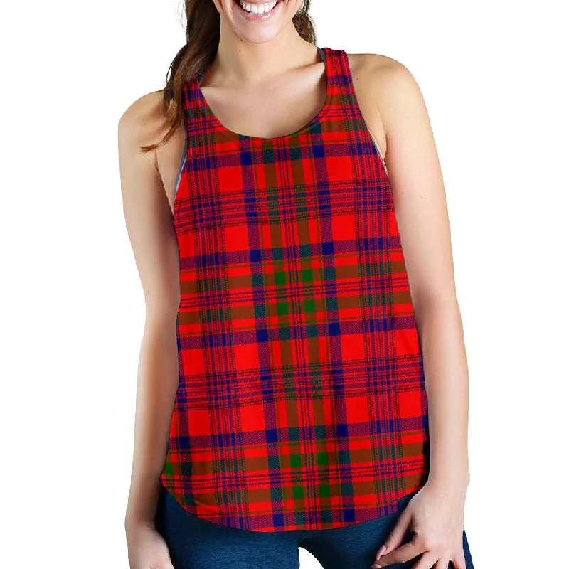 Murray of Tulloch Modern Tartan Women Racerback Tank Top flexible tank top