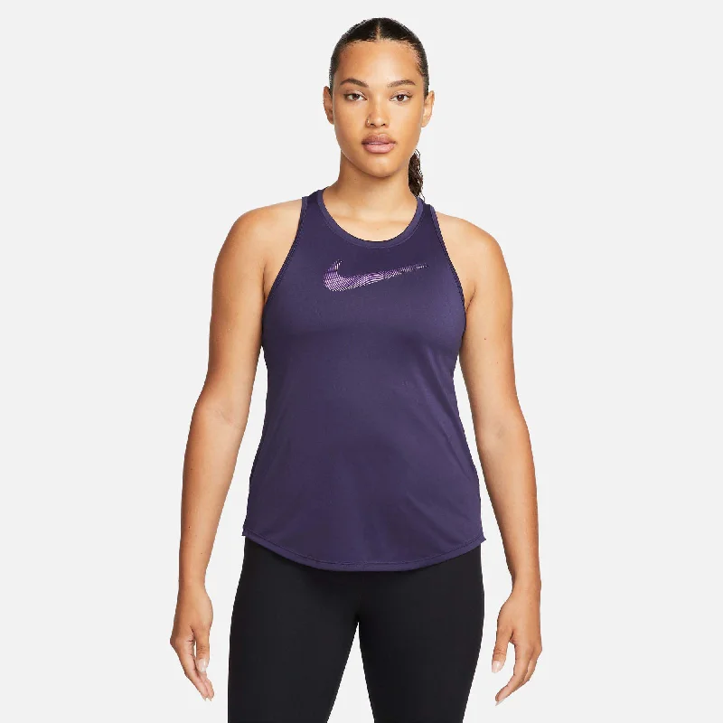 Nike | Women's Dri-FIT Swoosh Tank Top - Purple Ink cute tank top
