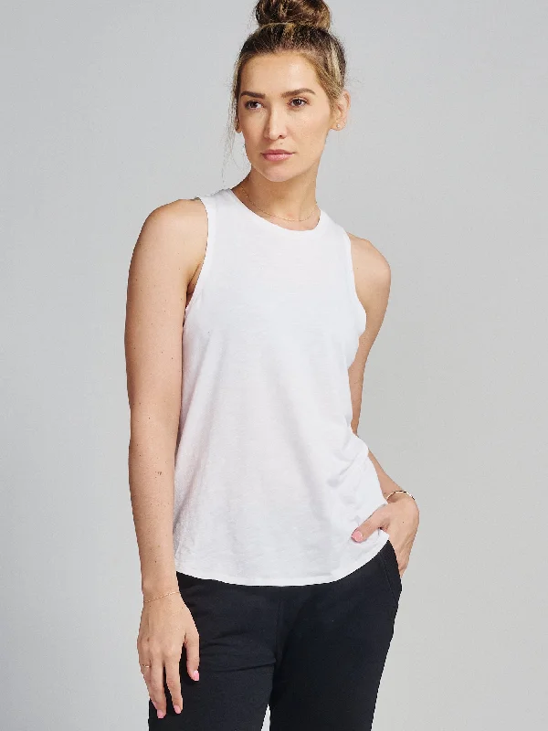NOLA Tank 2.0 white tank top