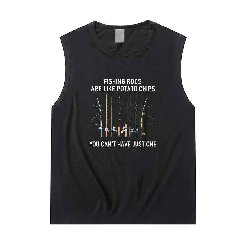 Women YOU CAN'T HAVE JUST ONE FISHING ROD Tank Top peekaboo tank top