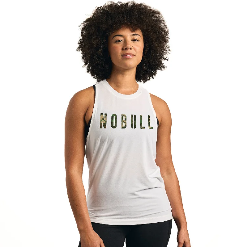 Women's Graphic NOBULL High-Neck Tank open back tank