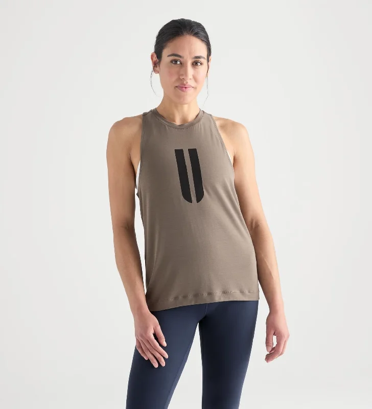 Women's Horns High-Neck Tank lavender tank top
